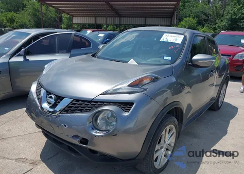 2015 Nissan Juke S z USA, uszkodzony, nr VIN JN8AF5MVXFT561291
